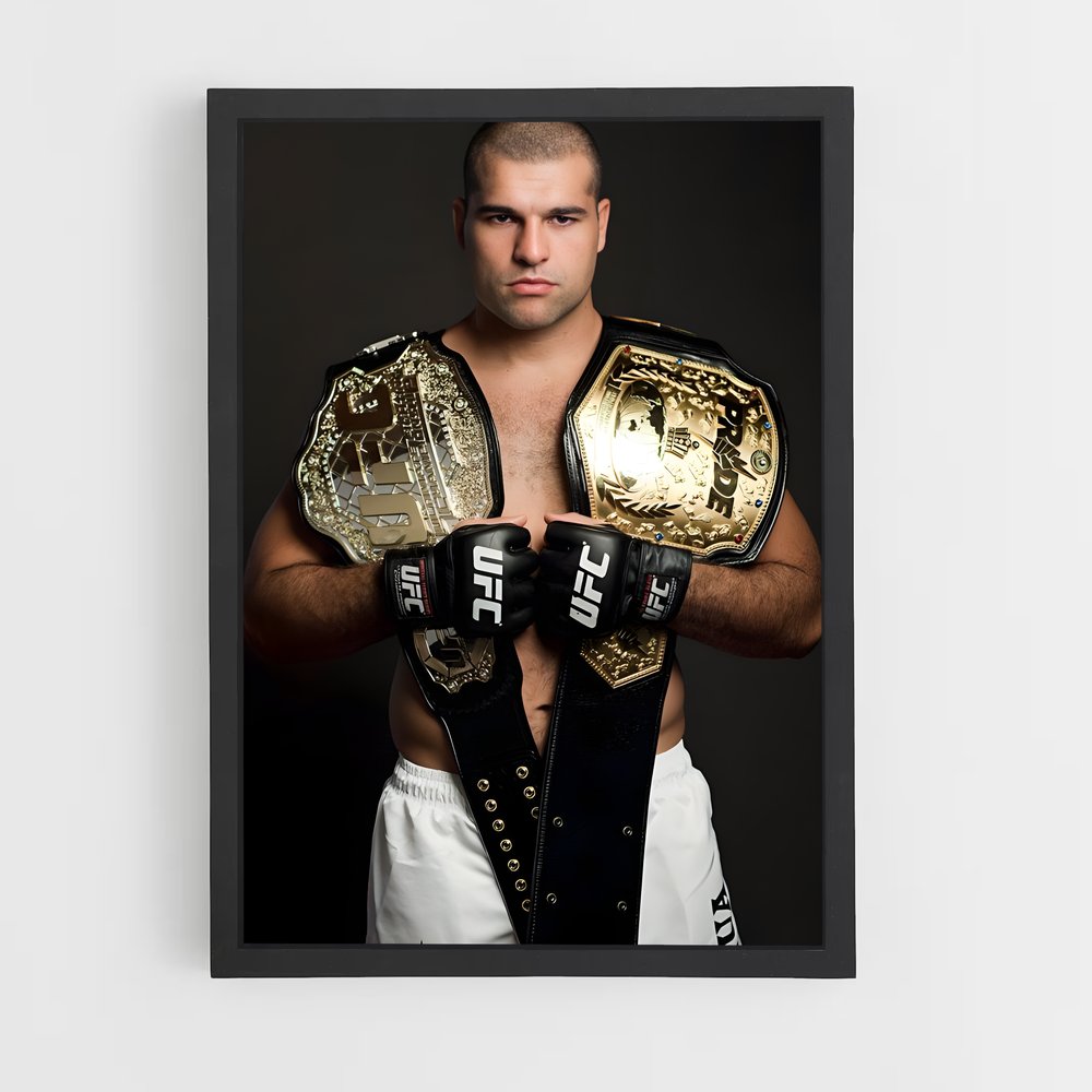 Poster Mauricio shogun – affiche MMA (vue 2)